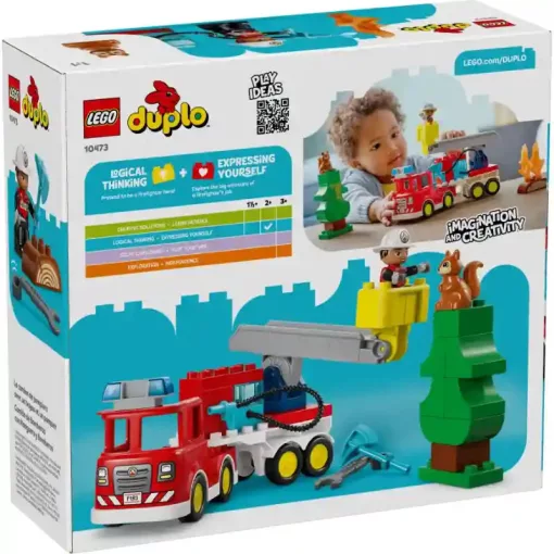 Lego Duplo 10473 Tűzoltóautó tömlővel és tűzoltóval