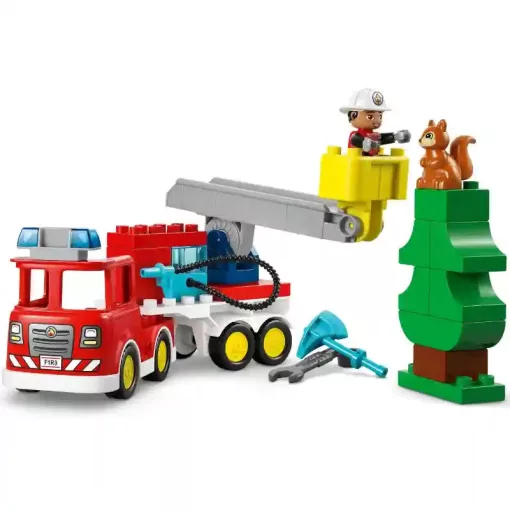Lego Duplo 10473 Tűzoltóautó tömlővel és tűzoltóval