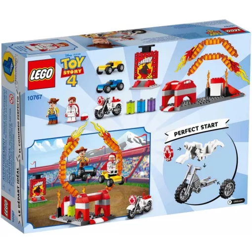 Lego Disney 10767 Toy Story 4: Duke Caboom kaszkadőr bemutatója