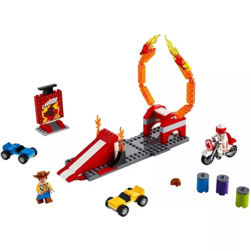 Lego Disney 10767 Toy Story 4: Duke Caboom kaszkadőr bemutatója