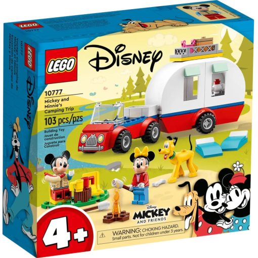 Lego Disney 10777 Mickey és Minnie egér kempingezése lakókocsival