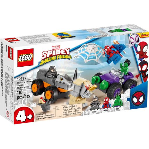 Lego Marvel 10782 Pókember: Hulk vs. Rhino teherautós leszámolás