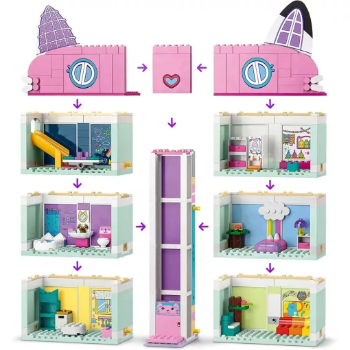 Lego Gabi Babaháza 10788 Gabi babaháza