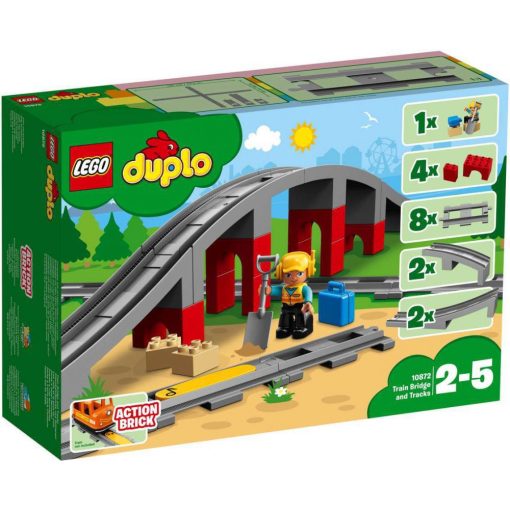 Lego Duplo 10872 Vasúti híd és sínek