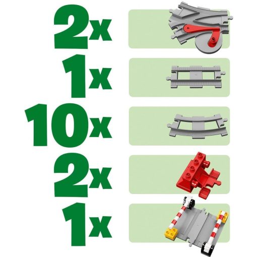 Lego Duplo 10882 Vasúti pálya