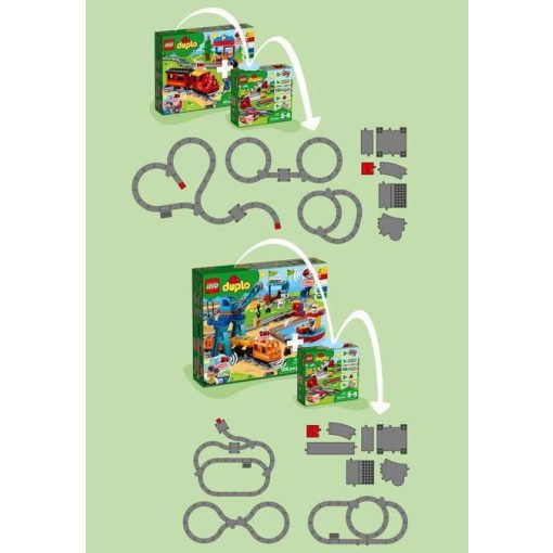 Lego Duplo 10882 Vasúti pálya