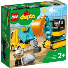 Lego Duplo 10931 Teherautó és lánctalpas markoló