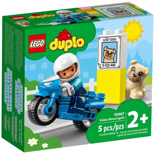 Lego Duplo 10967 Rendőrségi motor