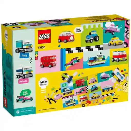 Lego Classic 11036 Kreatív járművek