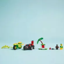 Lego Marvel 11198 Spin és Electro: Üldözés a dinójárművel