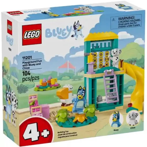Lego Bluey 11201 Bluey és Kloé vidám kalandjai a játszótéren