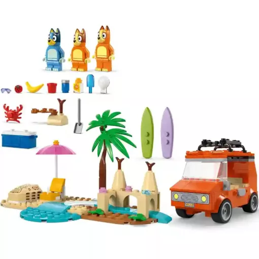 Lego Bluey 11202 Bluey és családja a tengerpartra utazik