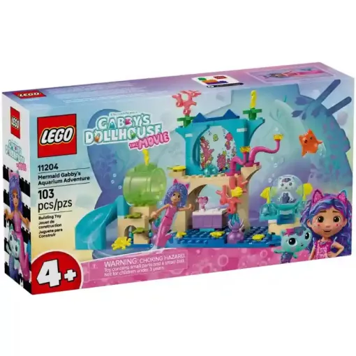 Lego Gabi Babaháza 11204 Sellő Gabi kalandjai a víz alatti világban
