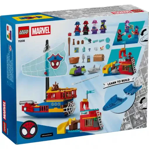 Lego Marvel 11208 A pókcsapat kalózhajója