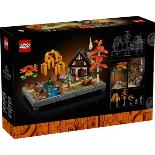 Lego Icons 11372 Őszi kert házikóval