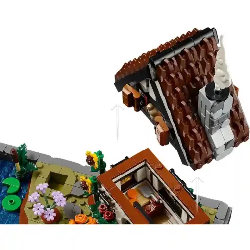 Lego Icons 11372 Őszi kert házikóval