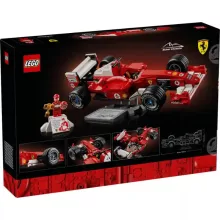 Lego Icons 11375 Ferrari F2004 Formula 1 versenyautó és Michael Schumacher