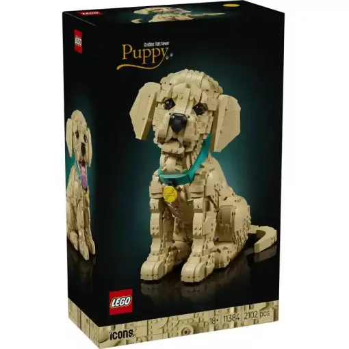Lego Icons 11384 Golden retriever kiskutyus