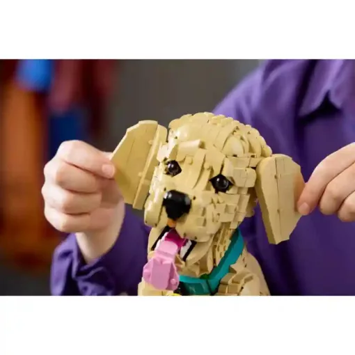 Lego Icons 11384 Golden retriever kiskutyus