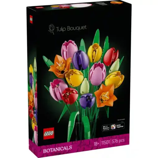 Lego Icons 11501 Tulipáncsokor