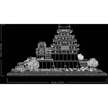 Lego Architecture 21060 Himedzsi várkastély