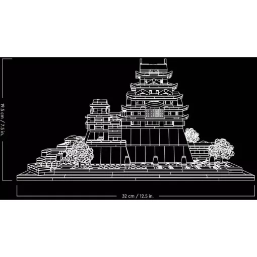 Lego Architecture 21060 Himedzsi várkastély