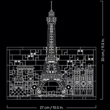 Lego Architecture 21064 Párizs – a szerelem városa