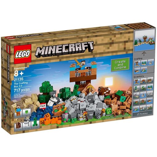 Lego Minecraft 21135 Crafting láda 2.0