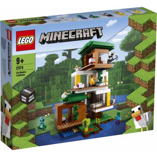 Lego Minecraft 21174 A modern lombház (csomagolássérült)