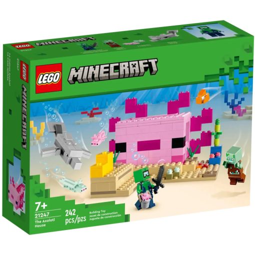 Lego Minecraft 21247 Az Axolotl ház