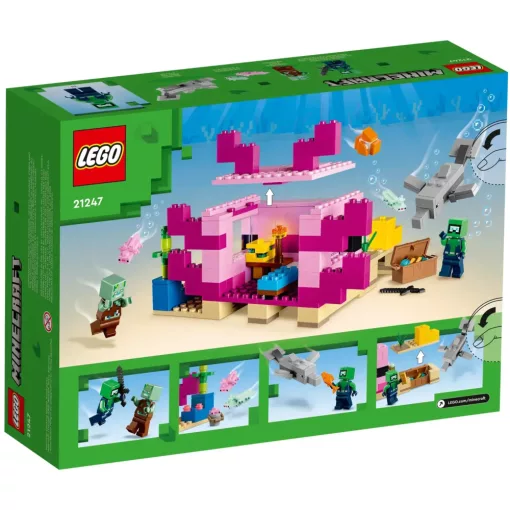 LEGO® Minecraft® 21247 Az Axolotl ház