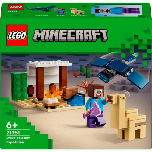 Lego Minecraft 21251 Steve sivatagi expedíciója