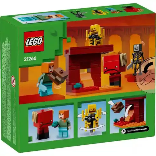 Lego Minecraft 21266 Csata az alvilági lávatónál