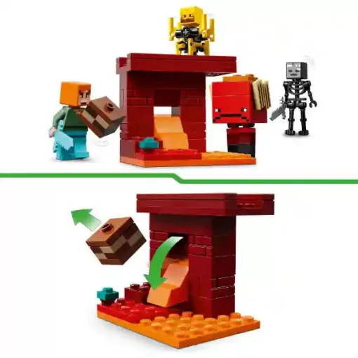 Lego Minecraft 21266 Csata az alvilági lávatónál