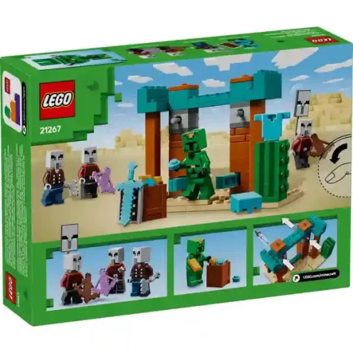 Lego Minecraft 21267 Illagerek őrjárata a sivatagban