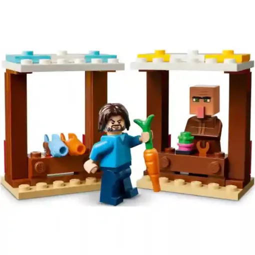 Lego Minecraft 21273 A szellemléghajó és falutámadás