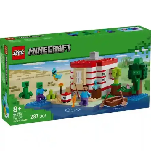 Lego Minecraft 21275 Dinamitház a dzsungelben