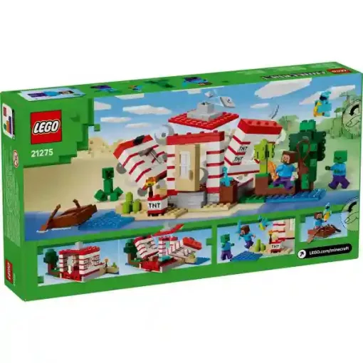 Lego Minecraft 21275 Dinamitház a dzsungelben