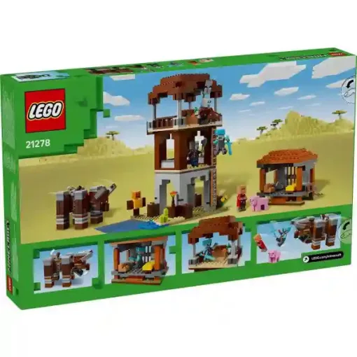 Lego Minecraft 21278 A Fosztogató őrtorony és a Romboló