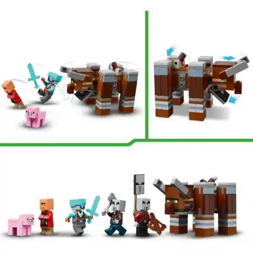 Lego Minecraft 21278 A Fosztogató őrtorony és a Romboló
