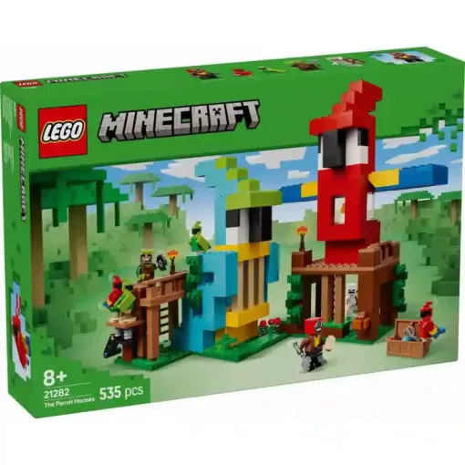 Lego Minecraft 21282 A papagájházak