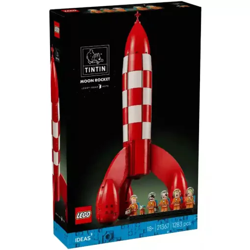LEGO® Ideas 21367 Tintin® holdrakéta