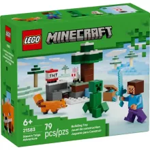 Lego Minecraft 21583 Steve tajgai kalandjai