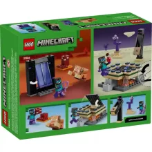 Lego Minecraft 21584 Utazás az Alvilág kapujához és a Végportálhoz