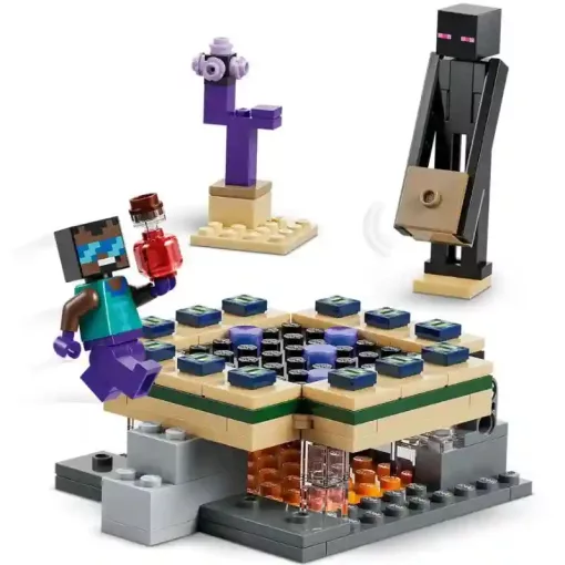 Lego Minecraft 21584 Utazás az Alvilág kapujához és a Végportálhoz