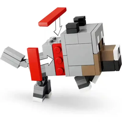 LEGO® Minecraft 21592 Csirkezsoké, támadás a sivatagban