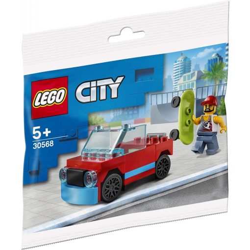 Lego City 30568 Gördeszkás autóval