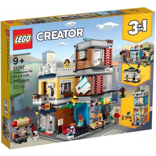 Lego Creator 31097 Városi kisállat kereskedés és kávézó