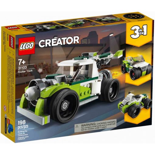Lego Creator 31103 Rakétás versenyautó