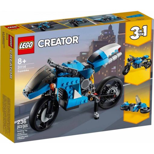 Lego Creator 31114 Szupermotor